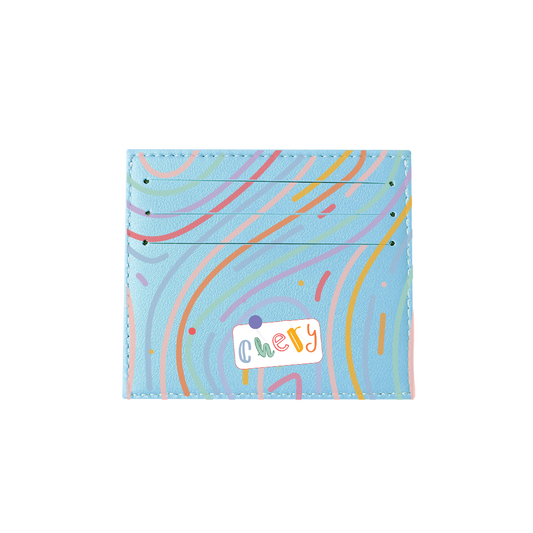 6 Slots Card Holder - Doodle 2.0 Monogram