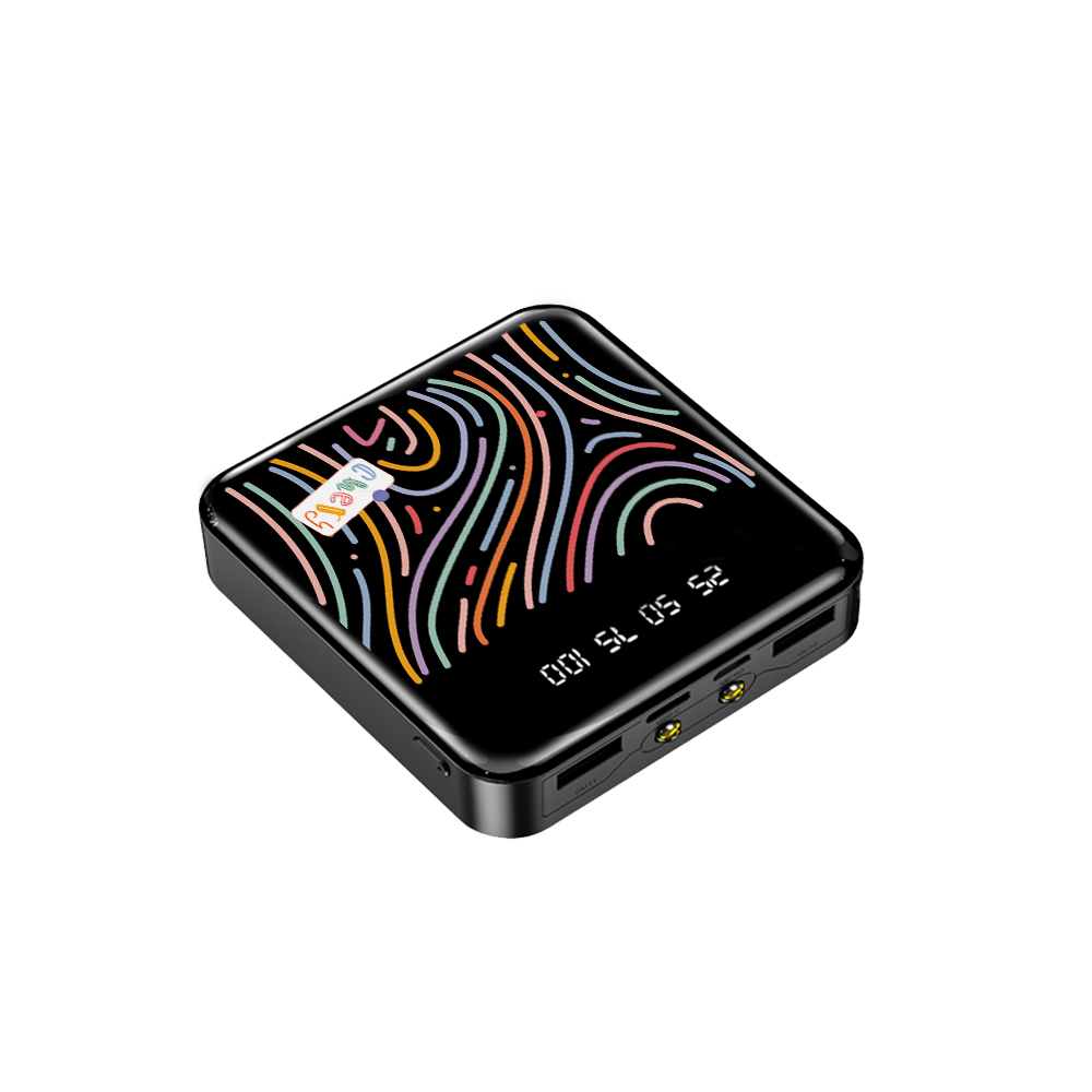Mini Mighty Powerbank 12,000 mAh - Doodle 2.0 Monogram