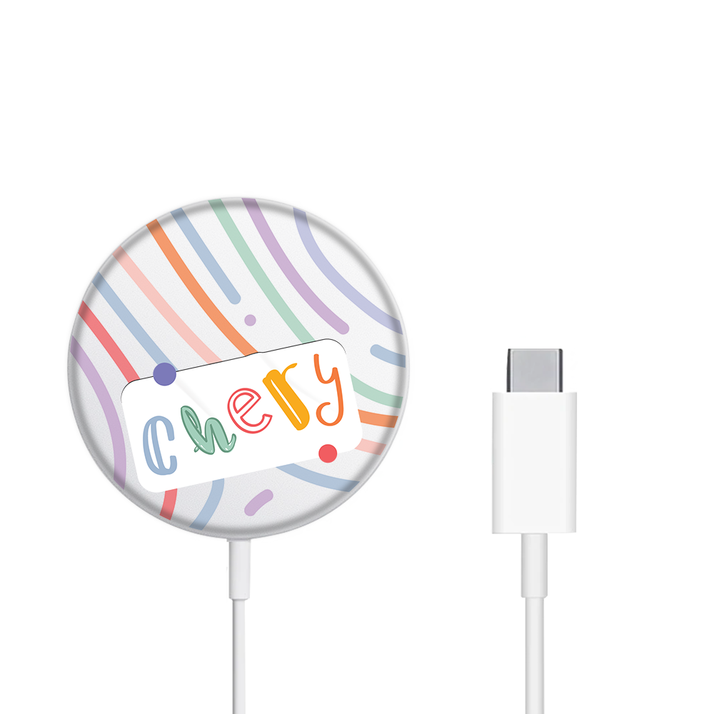 Magnetic Wireless Charger - Doodle 2.0 Monogram