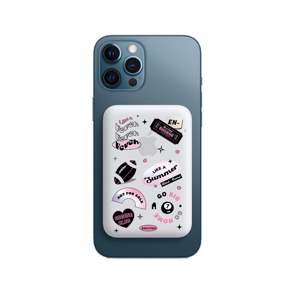 Magnetic Wireless Powerbank - Enhypen Sticker Pack
