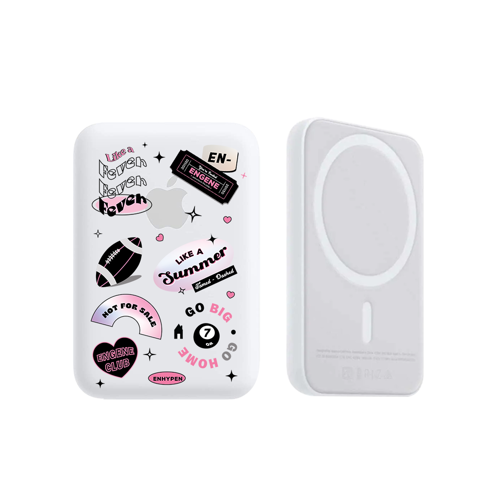 Magnetic Wireless Powerbank - Enhypen Sticker Pack