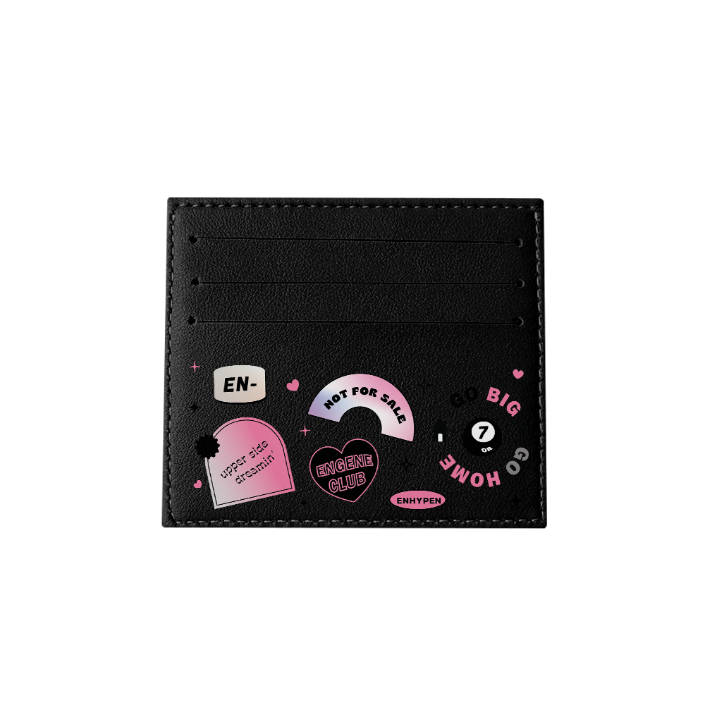 6 Slots Card Holder - Enhypen Sticker Pack