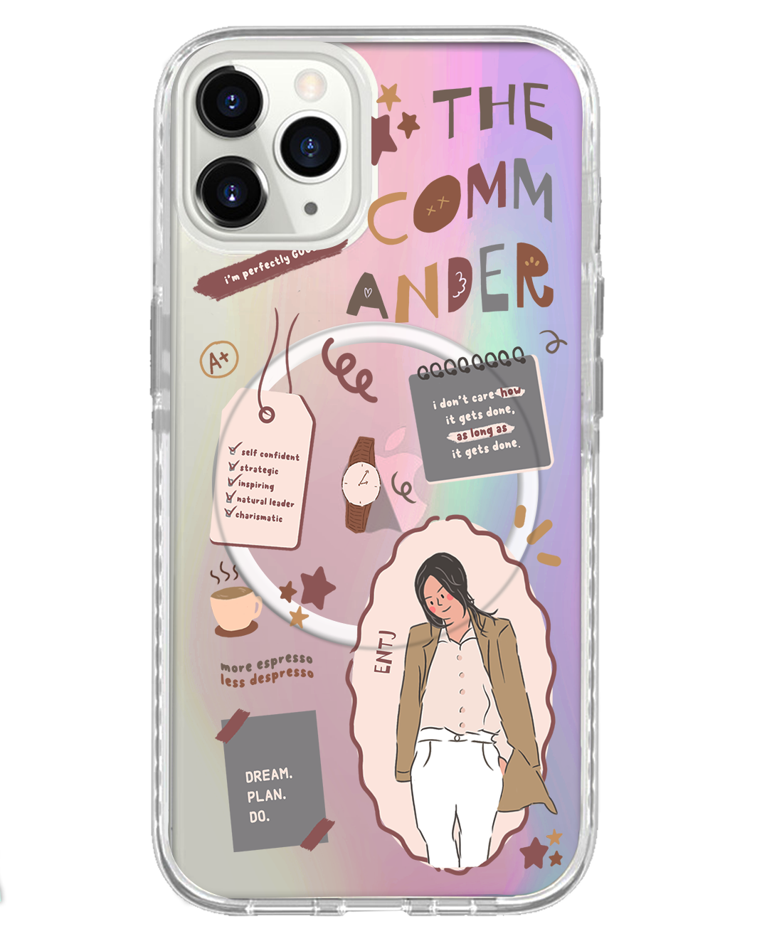 iPhone Rearguard Holo - ENTJ