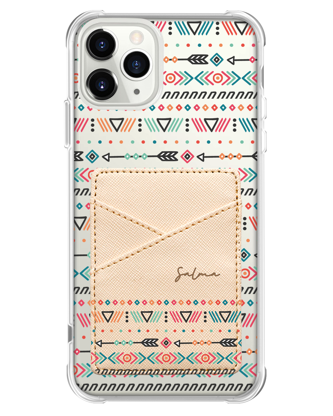 iPhone Phone Wallet Case - Ethnic 1.0