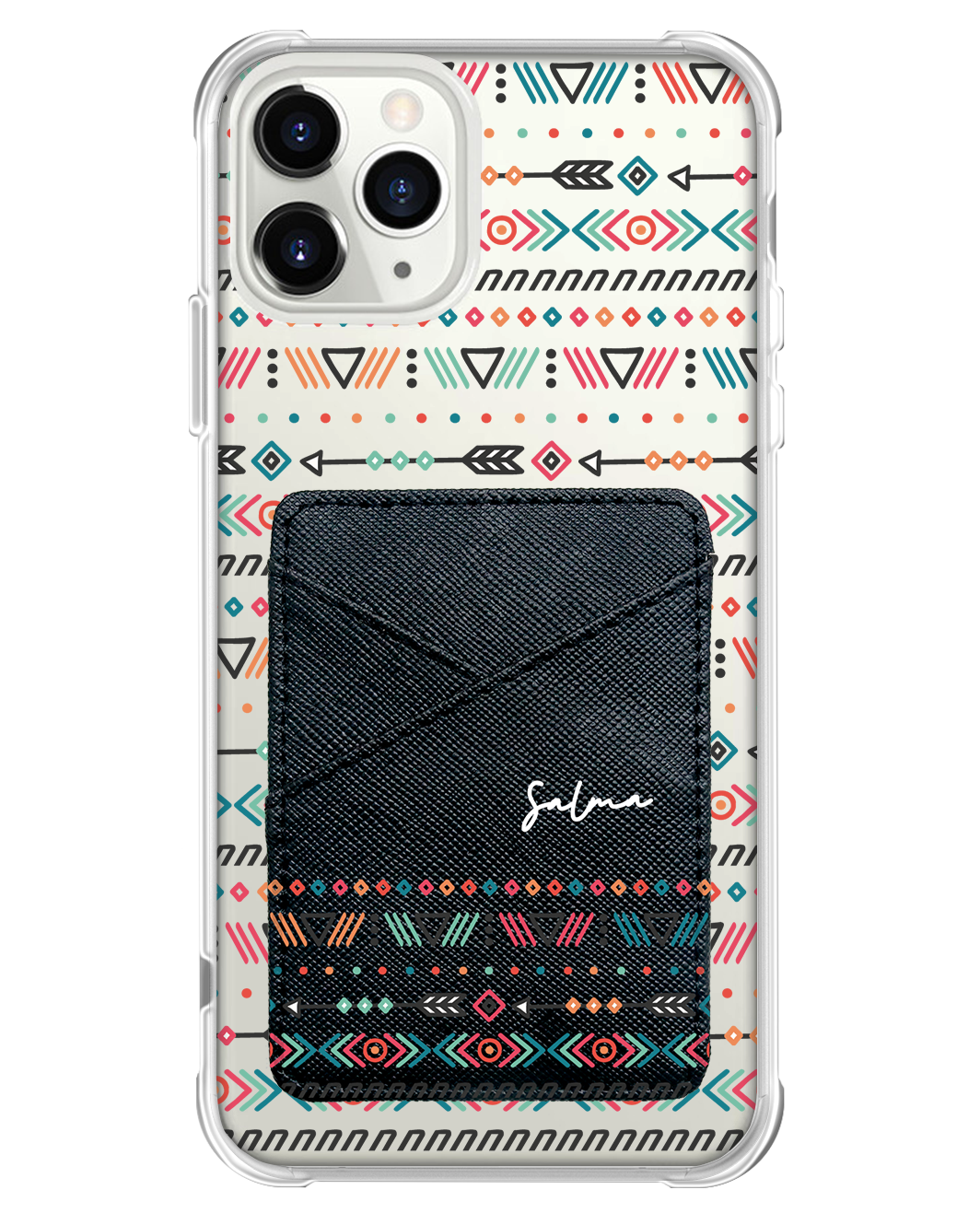 iPhone Phone Wallet Case - Ethnic 1.0