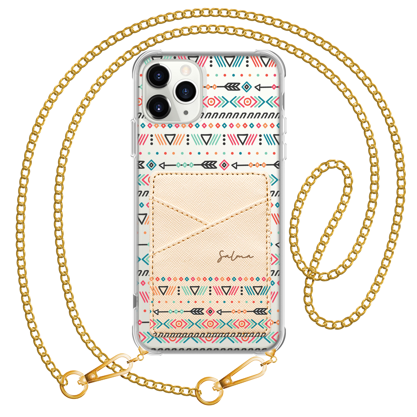 iPhone Phone Wallet Case - Ethnic 1.0