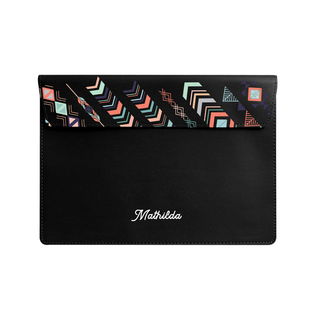 Vegan Leather Sleeve - Ethnic 1