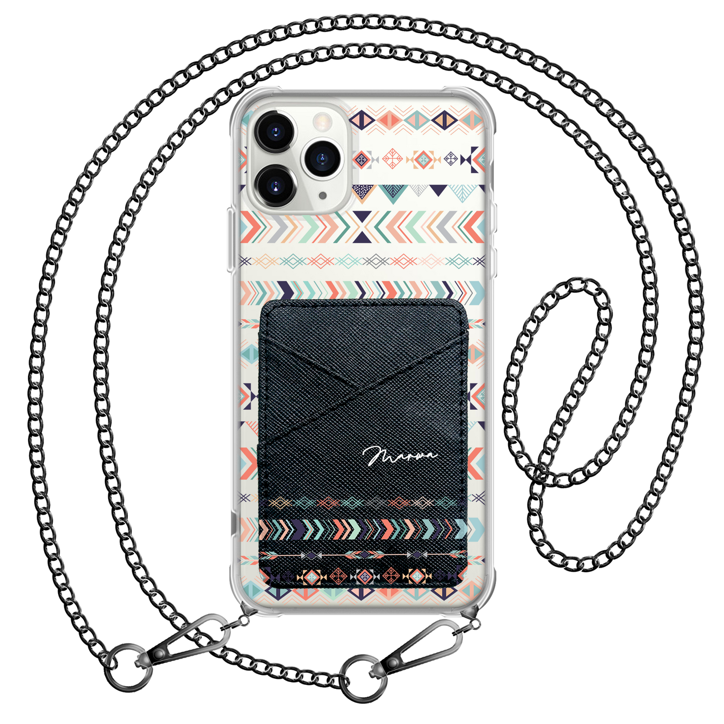 iPhone Phone Wallet Case - Ethnic 2.0