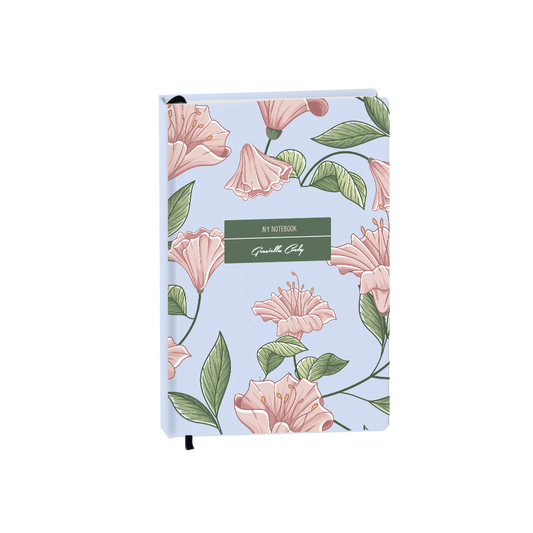 Hardcover Bookpaper Journal - Evaline (with Elastic Band & Bookmark)
