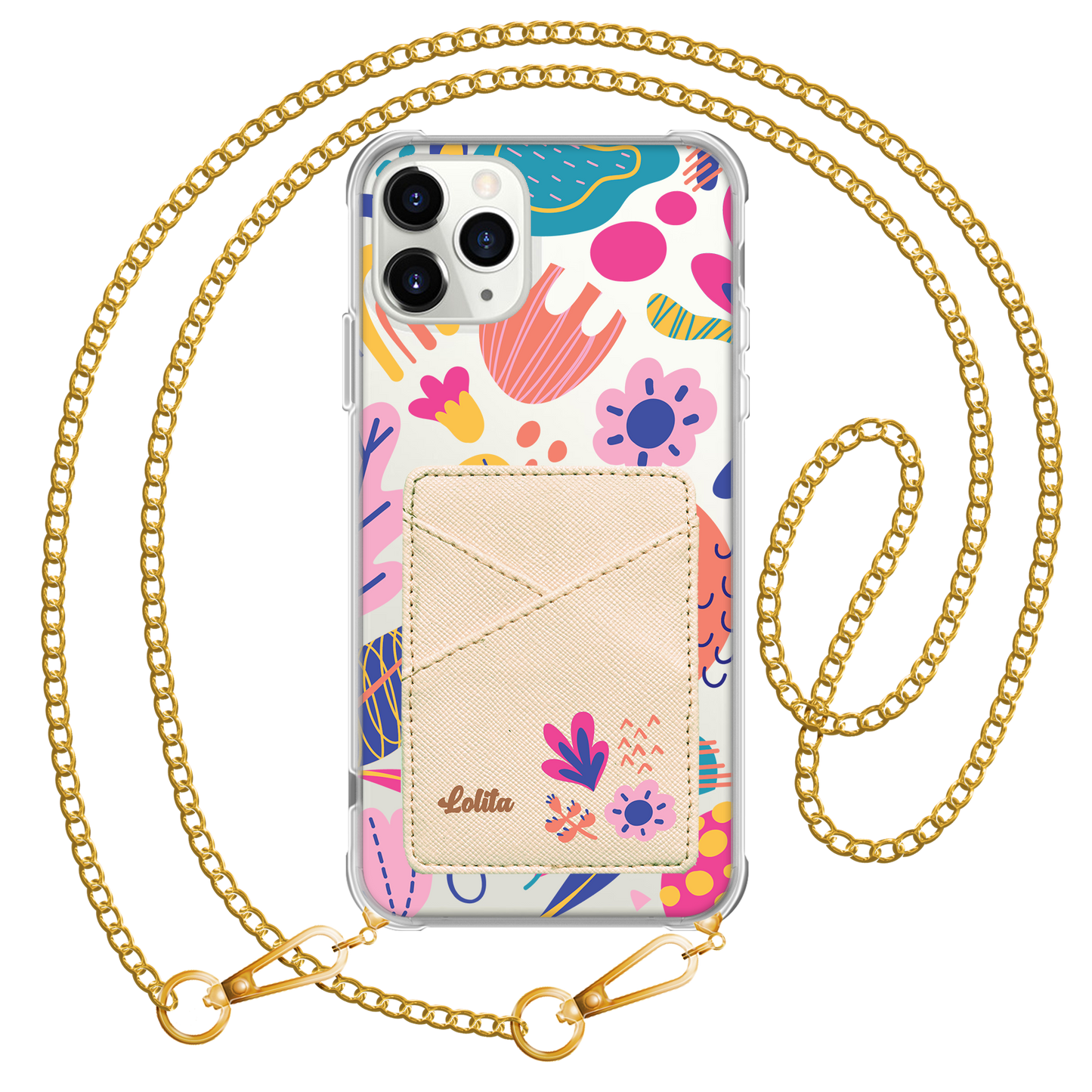 iPhone Phone Wallet Case - Florals