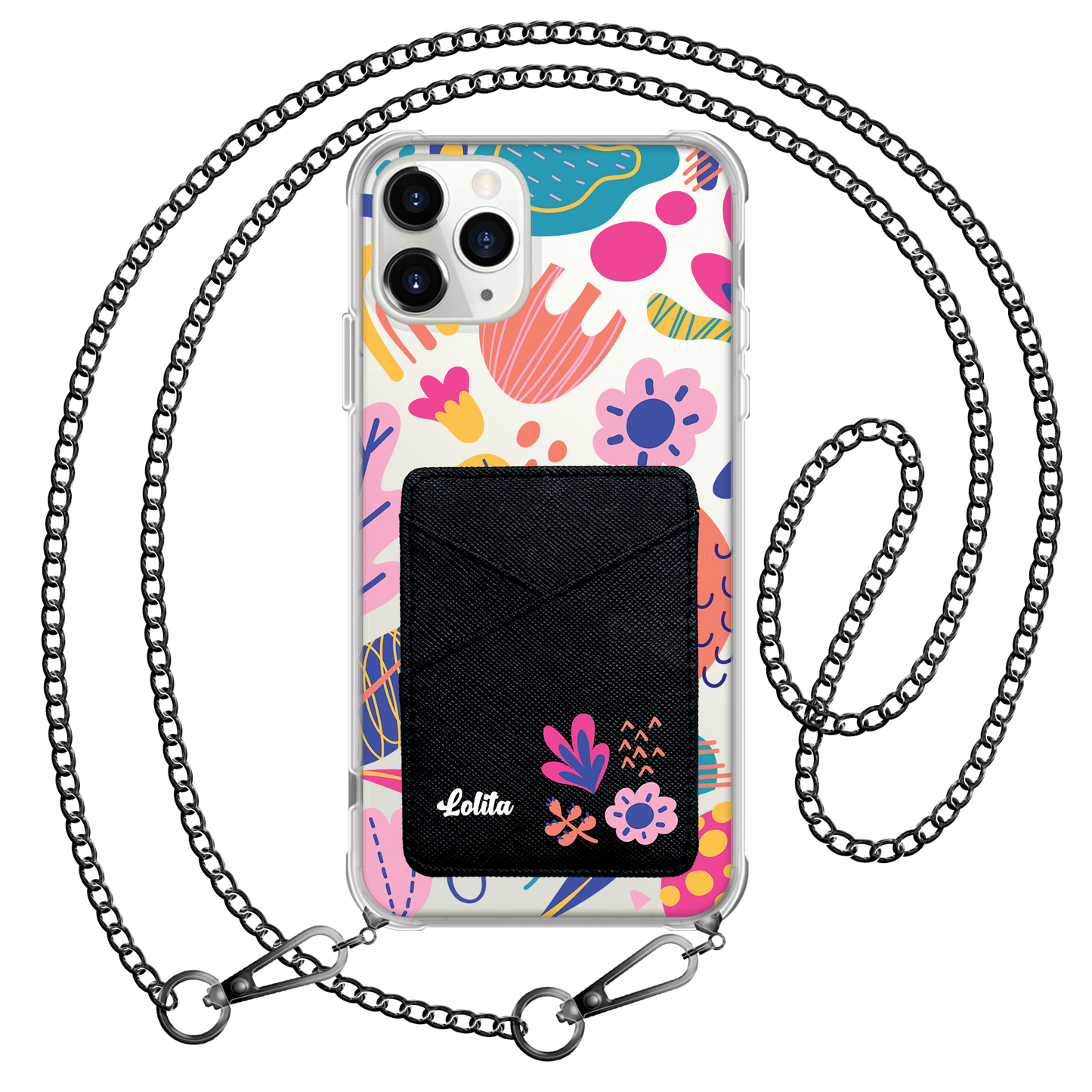 iPhone Phone Wallet Case - Florals