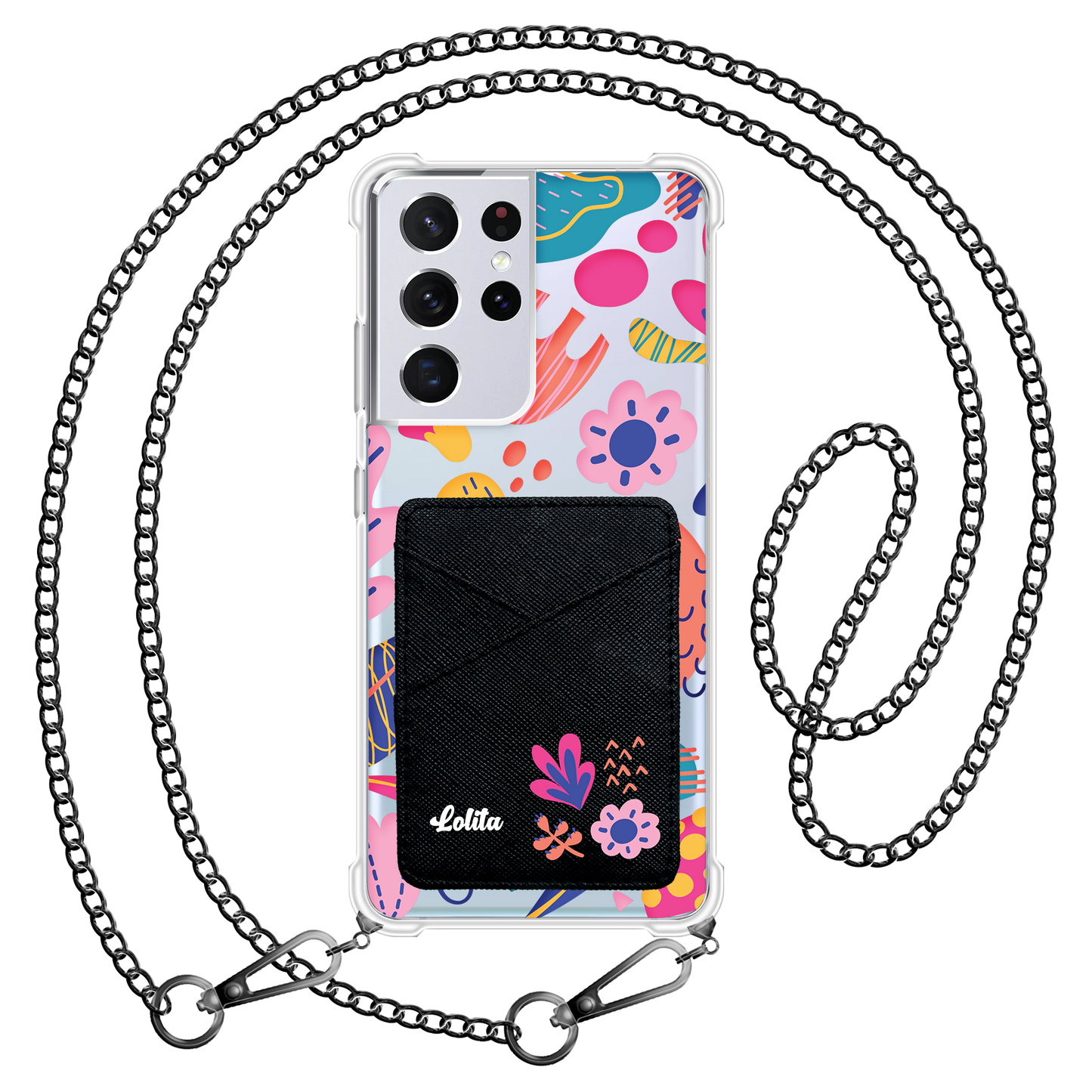 Android Phone Wallet Case - Florals