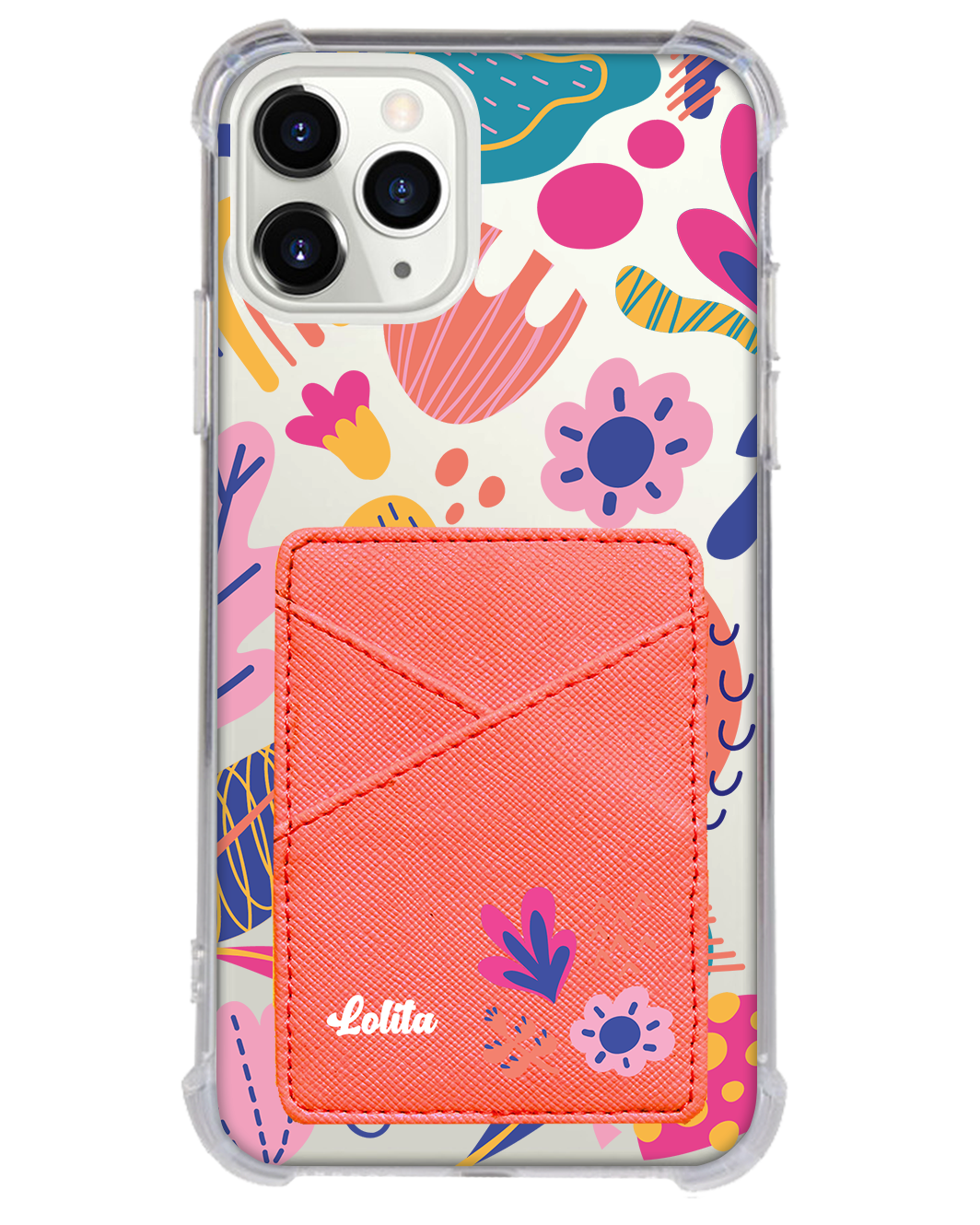 iPhone Phone Wallet Case - Florals