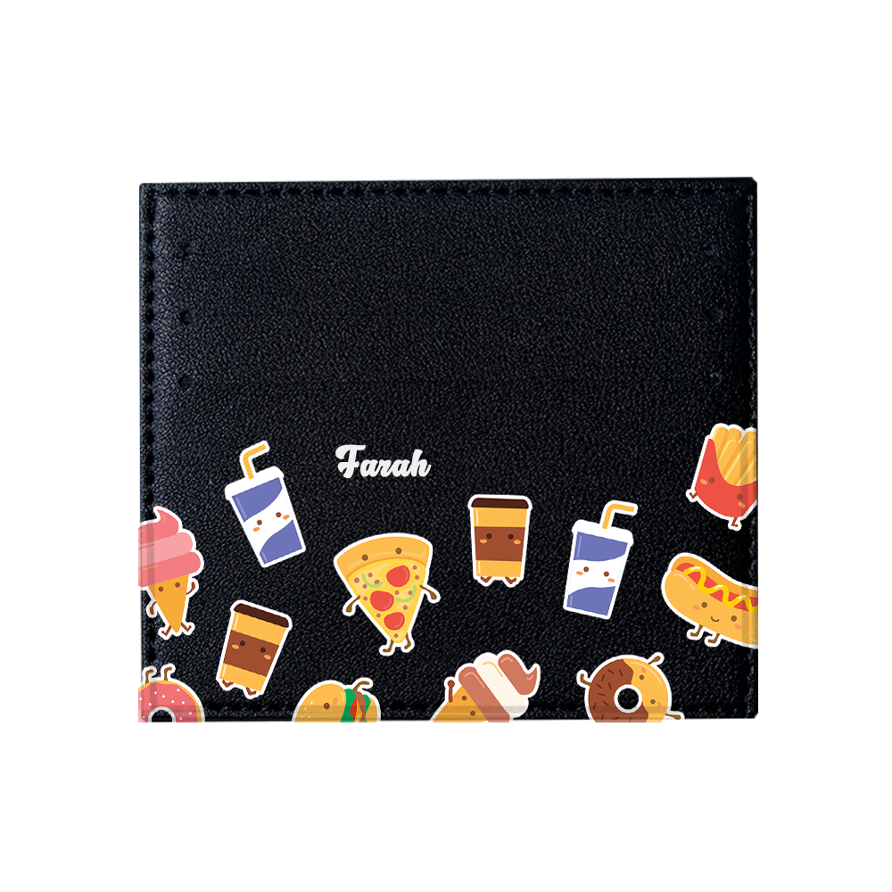 6 Slots Card Holder - Fast Foodies