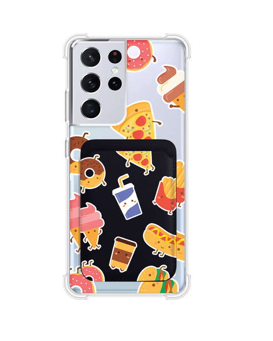 Android Magnetic Wallet Case - Fast Foodies