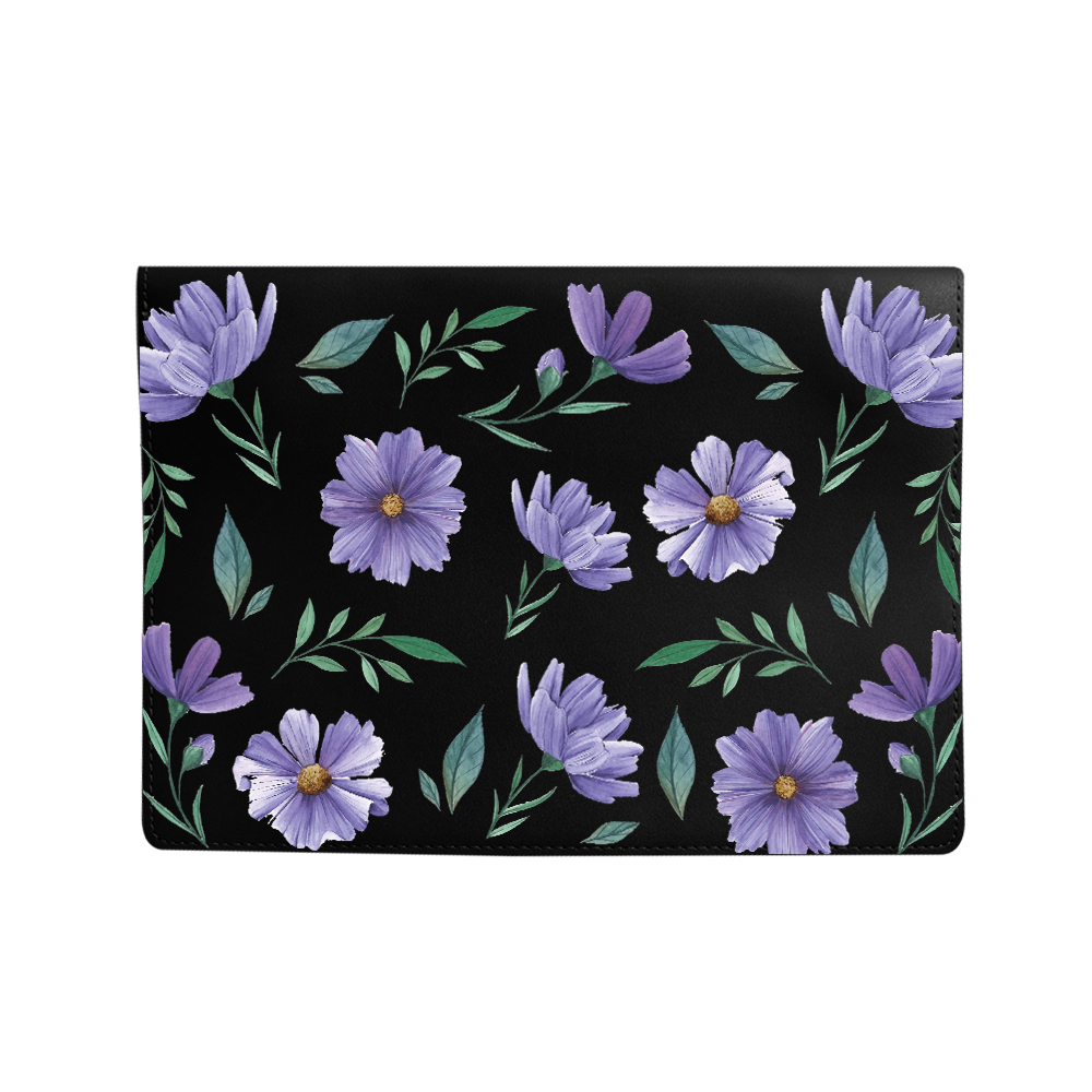 Vegan Leather Sleeve - February Violets