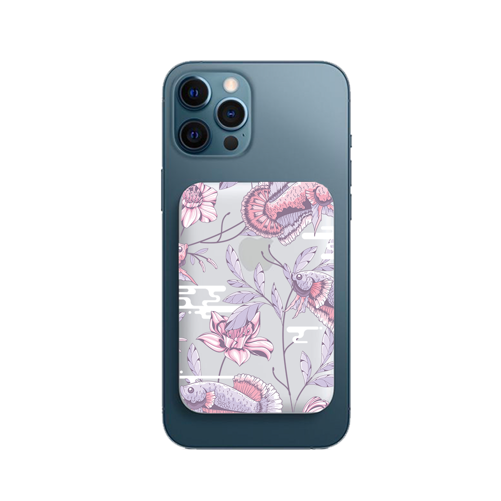 Magnetic Wireless Powerbank - Fish & Floral 1.0