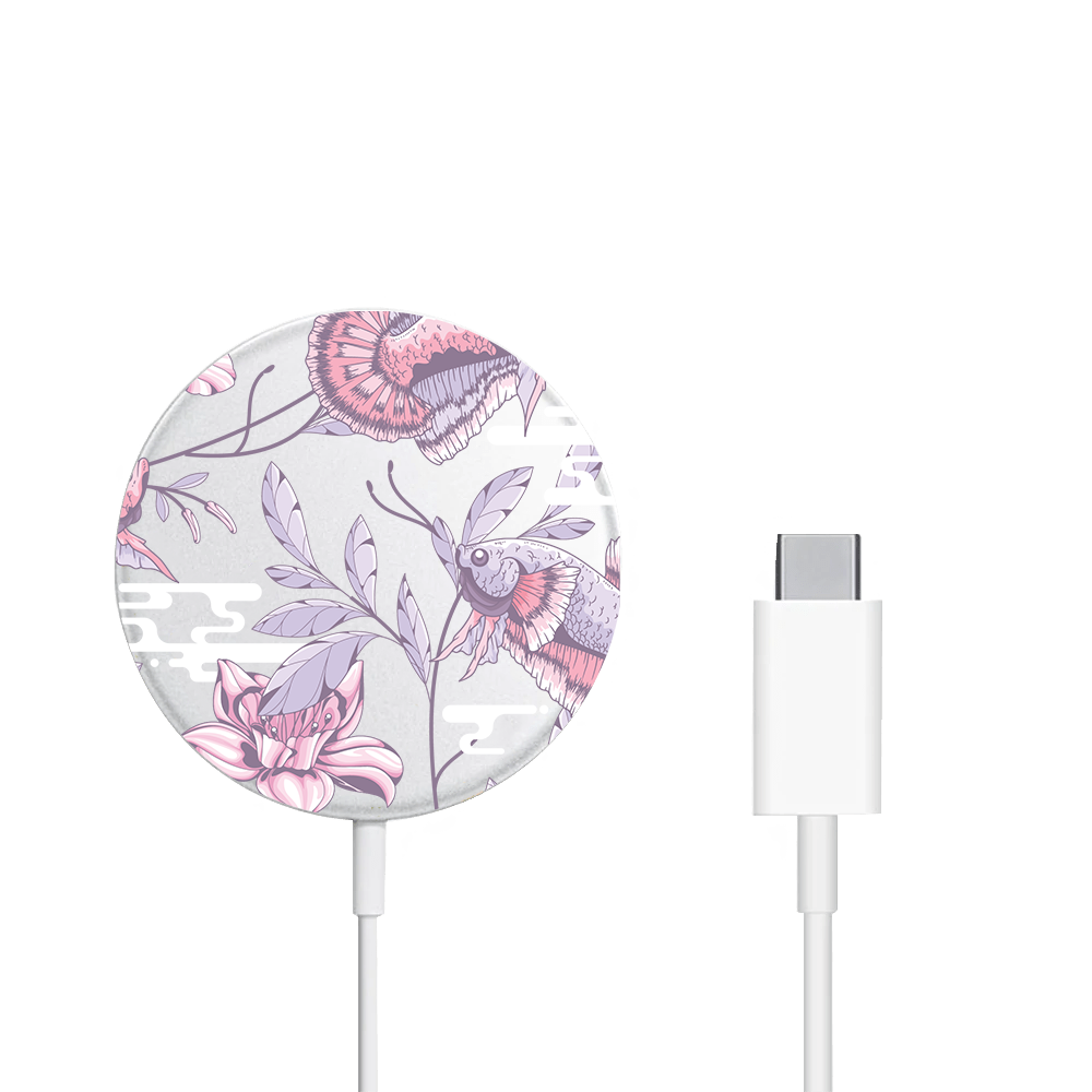 Magnetic Wireless Charger - Fish & Floral 1.0