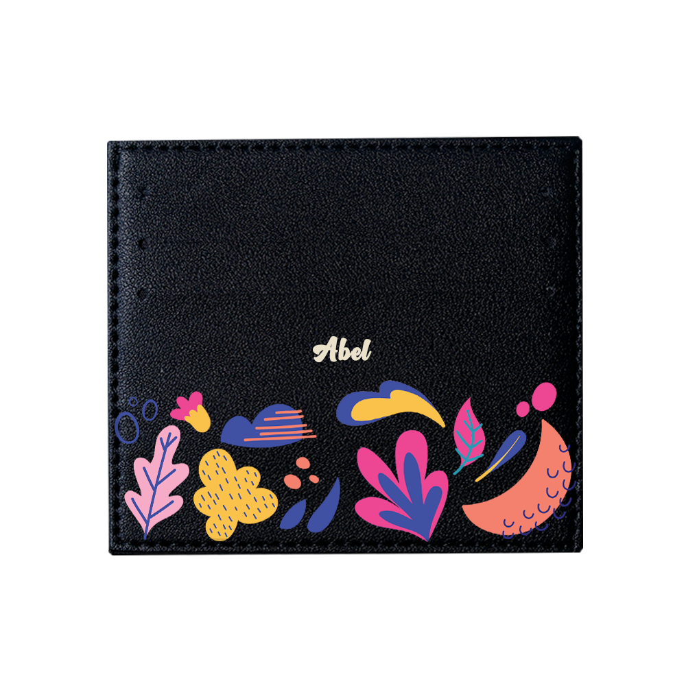 6 Slots Card Holder - Florals