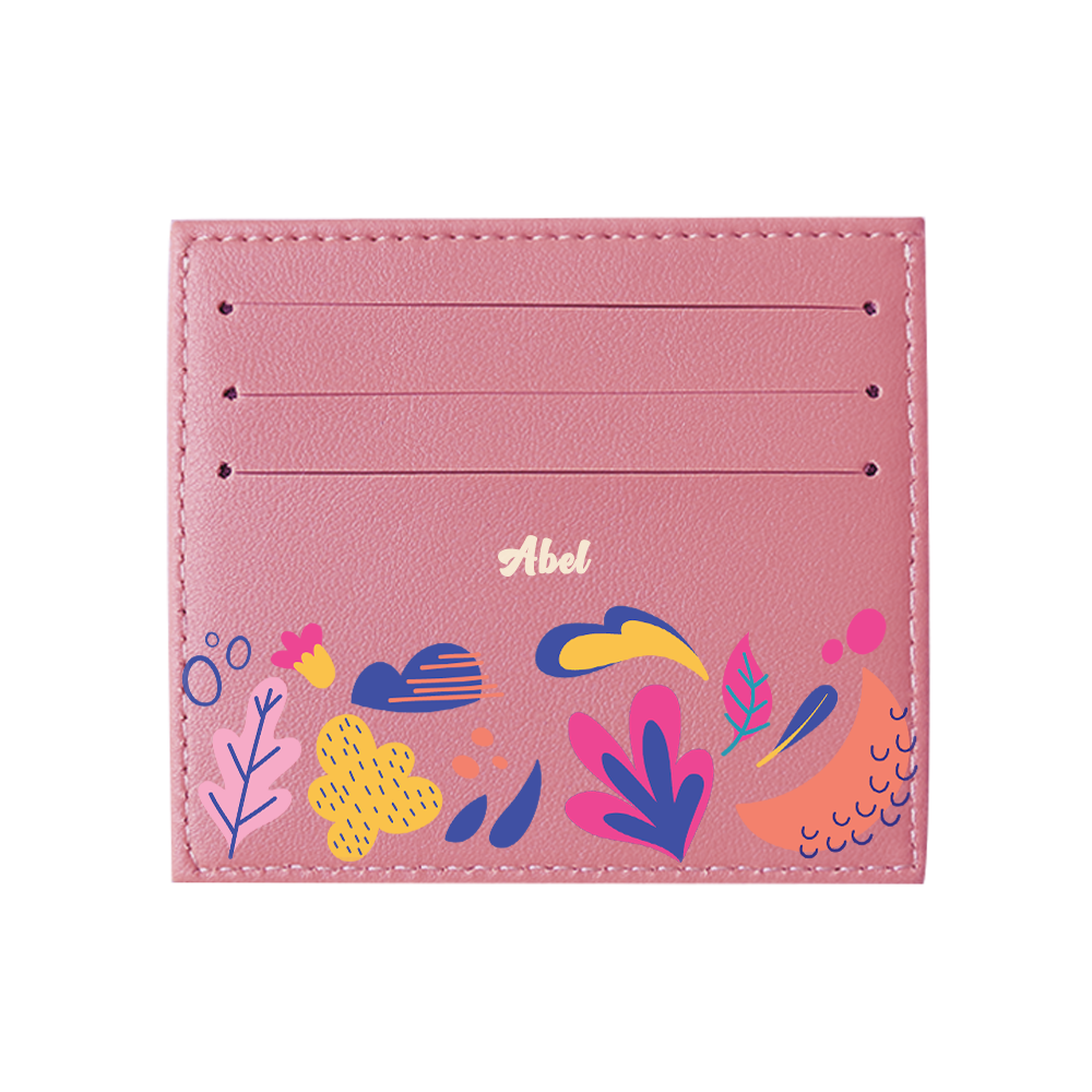 6 Slots Card Holder - Florals