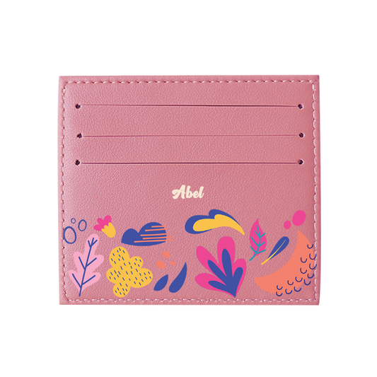 6 Slots Card Holder - Florals