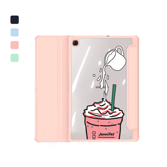 Android Tab Acrylic Flipcover - Raspberry Frappe