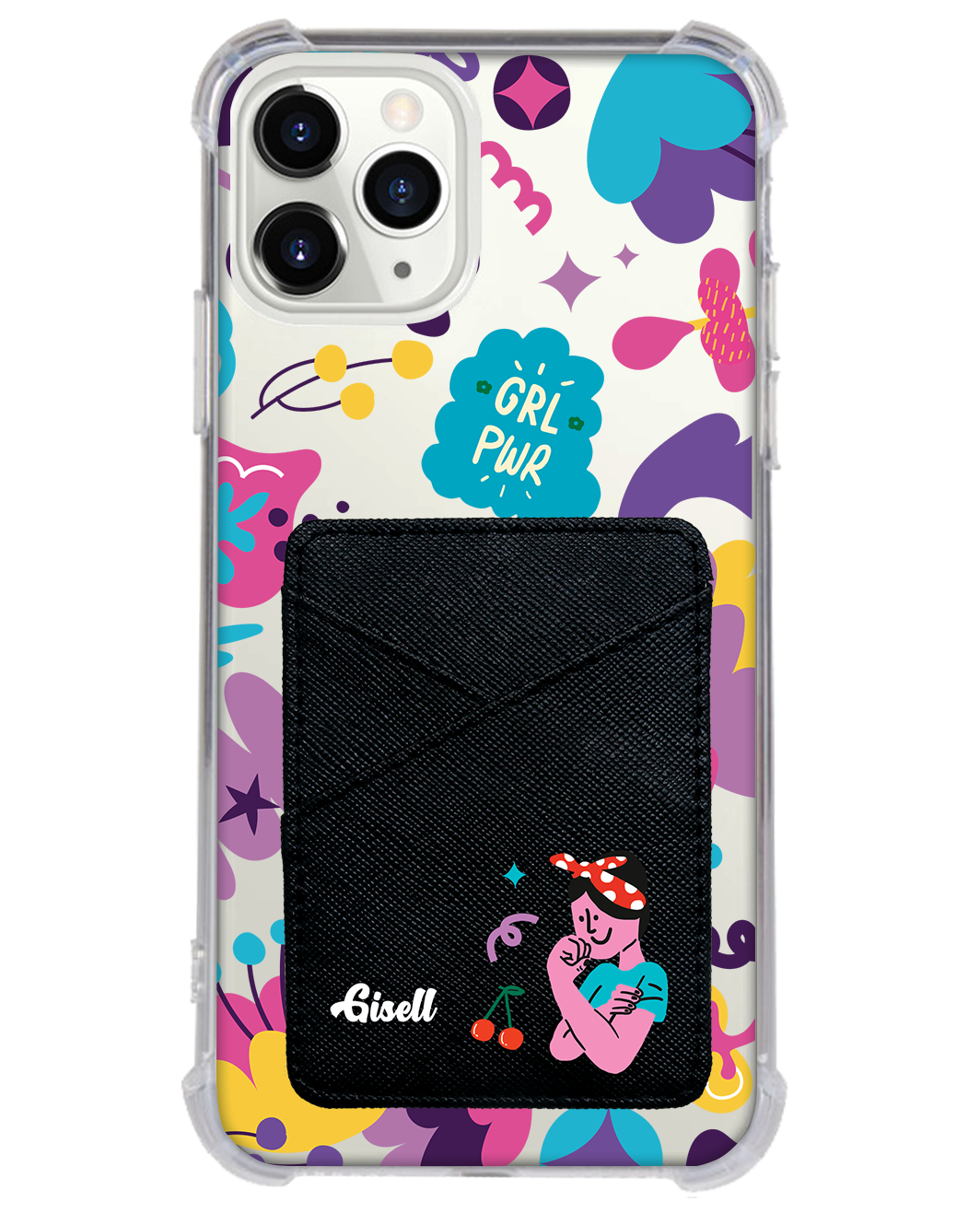 iPhone Phone Wallet Case - Girl Power 1.0