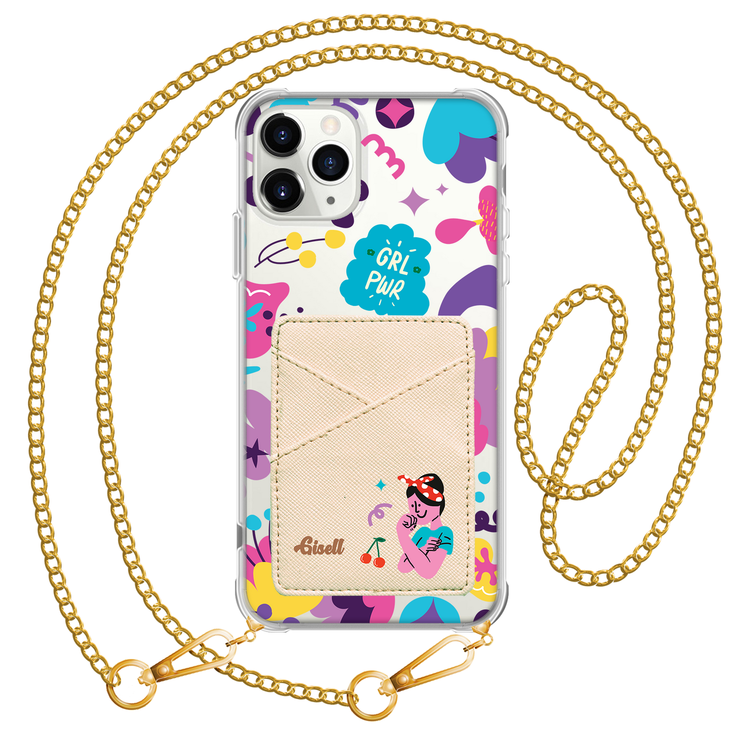 iPhone Phone Wallet Case - Girl Power 1.0