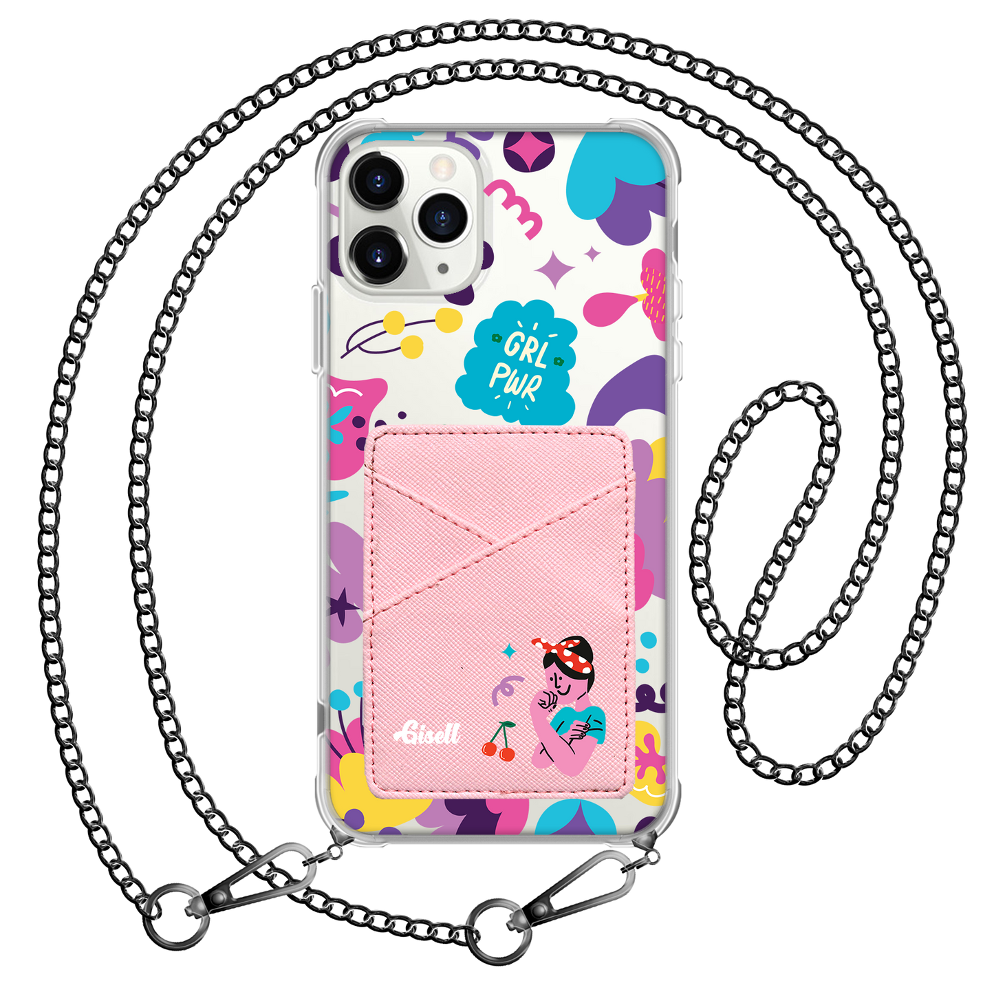 iPhone Phone Wallet Case - Girl Power 1.0