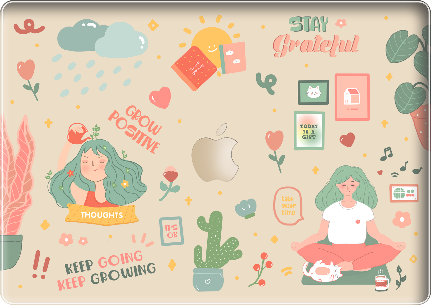 MacBook Snap Case - Grateful&Grow