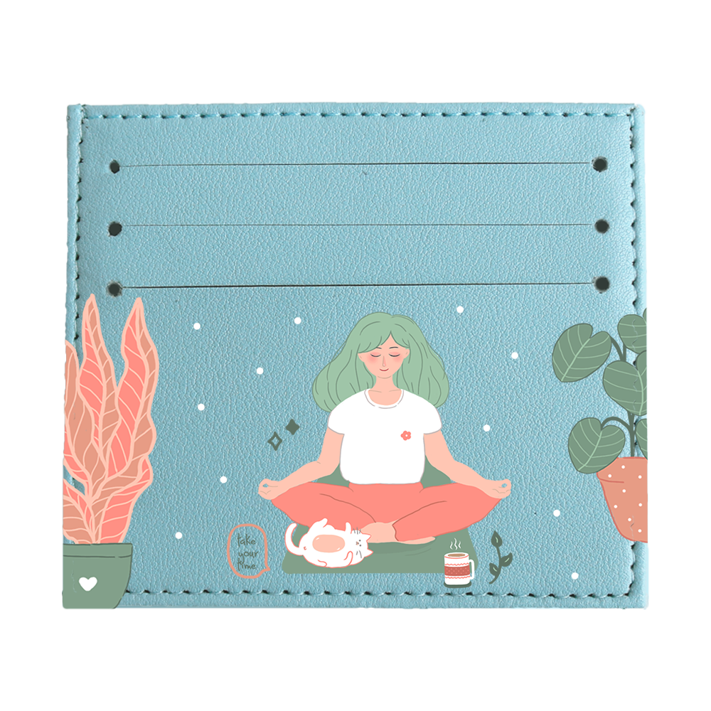 6 Slots Card Holder - Grateful