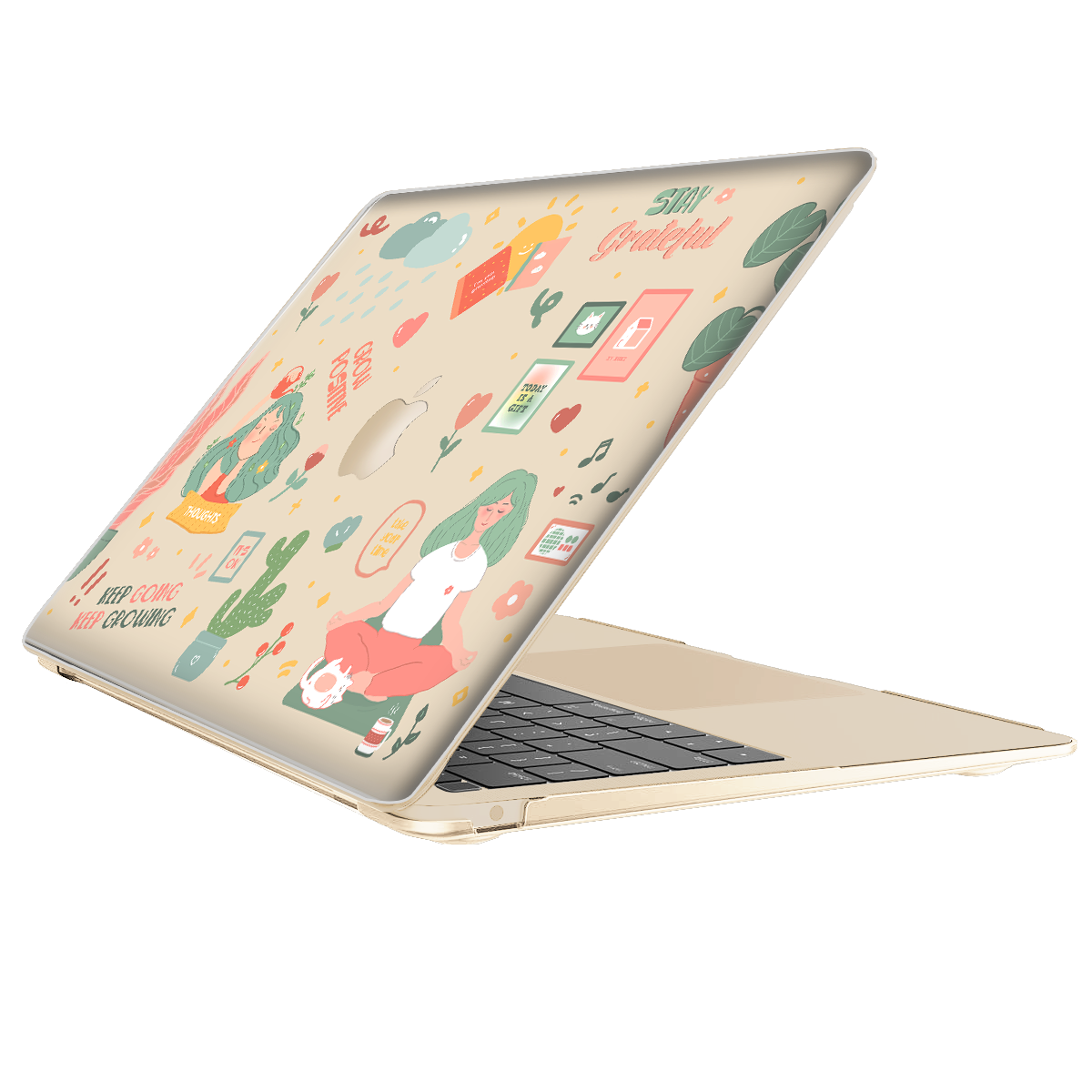 MacBook Snap Case - Grateful&Grow