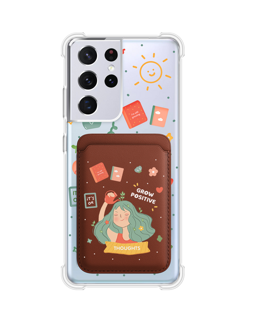Android Magnetic Wallet Case - Grow
