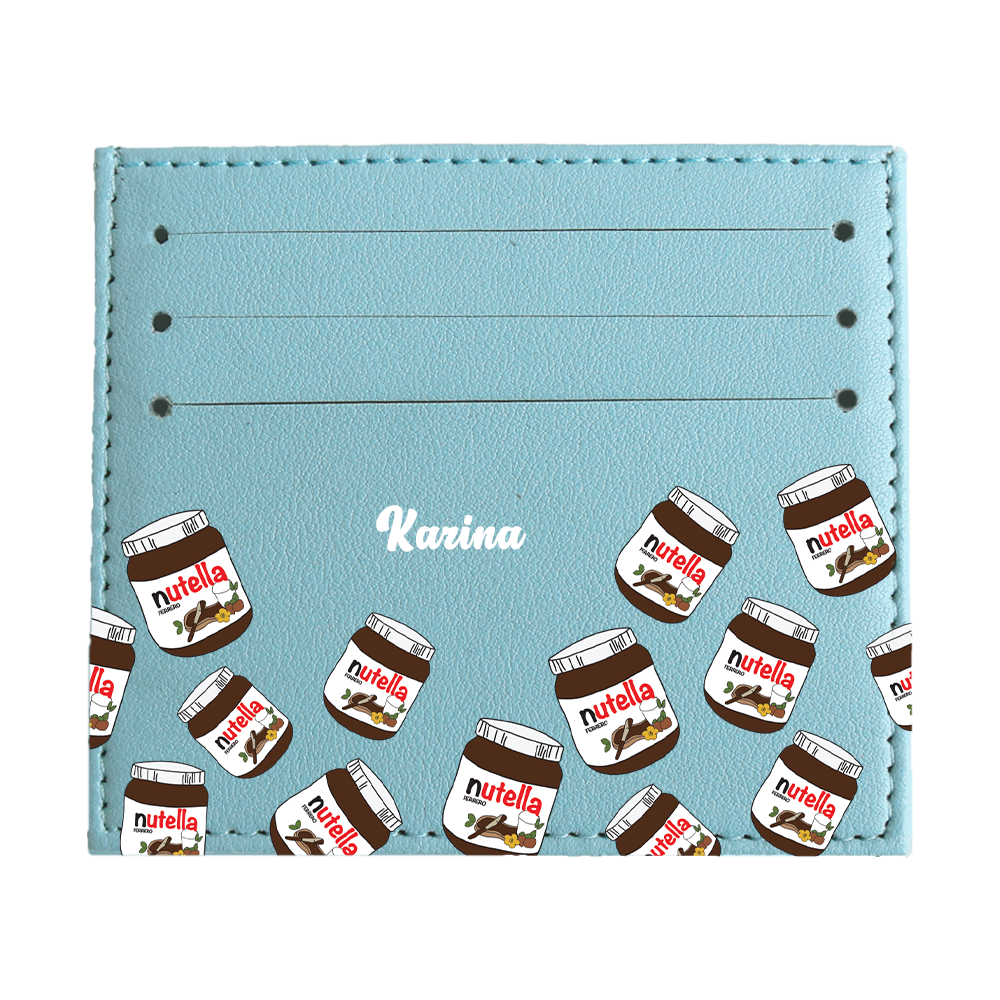6 Slots Card Holder - Hazelnut Spread