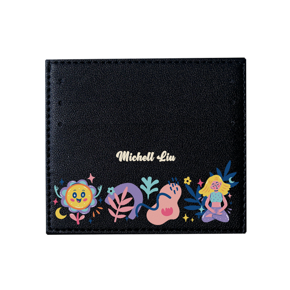 6 Slots Card Holder - Heather