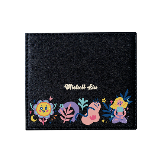 6 Slots Card Holder - Heather