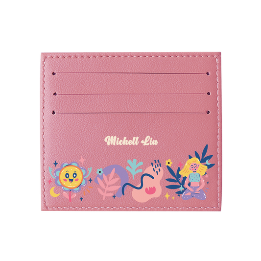 6 Slots Card Holder - Heather