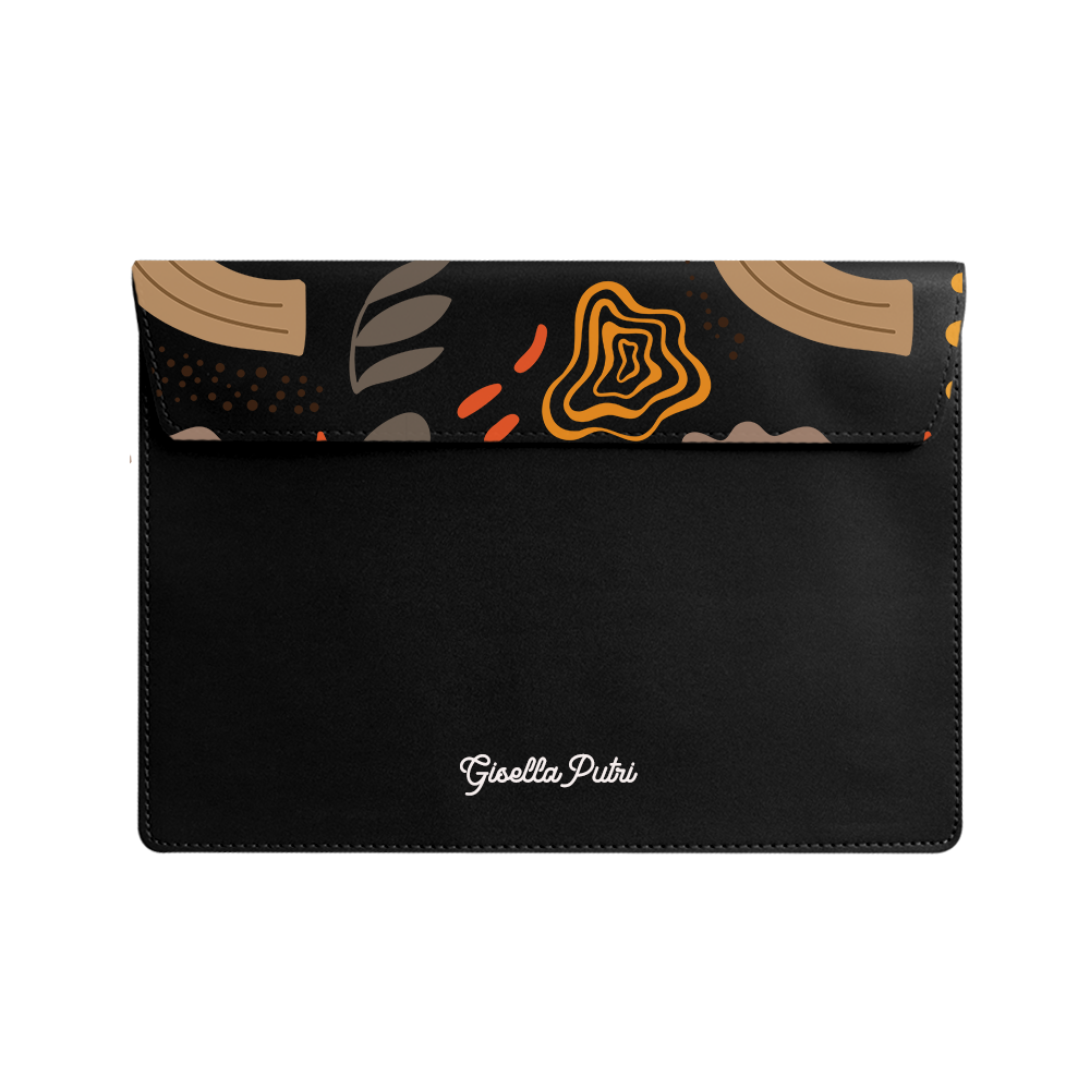 Vegan Leather Sleeve - Hello Autumn