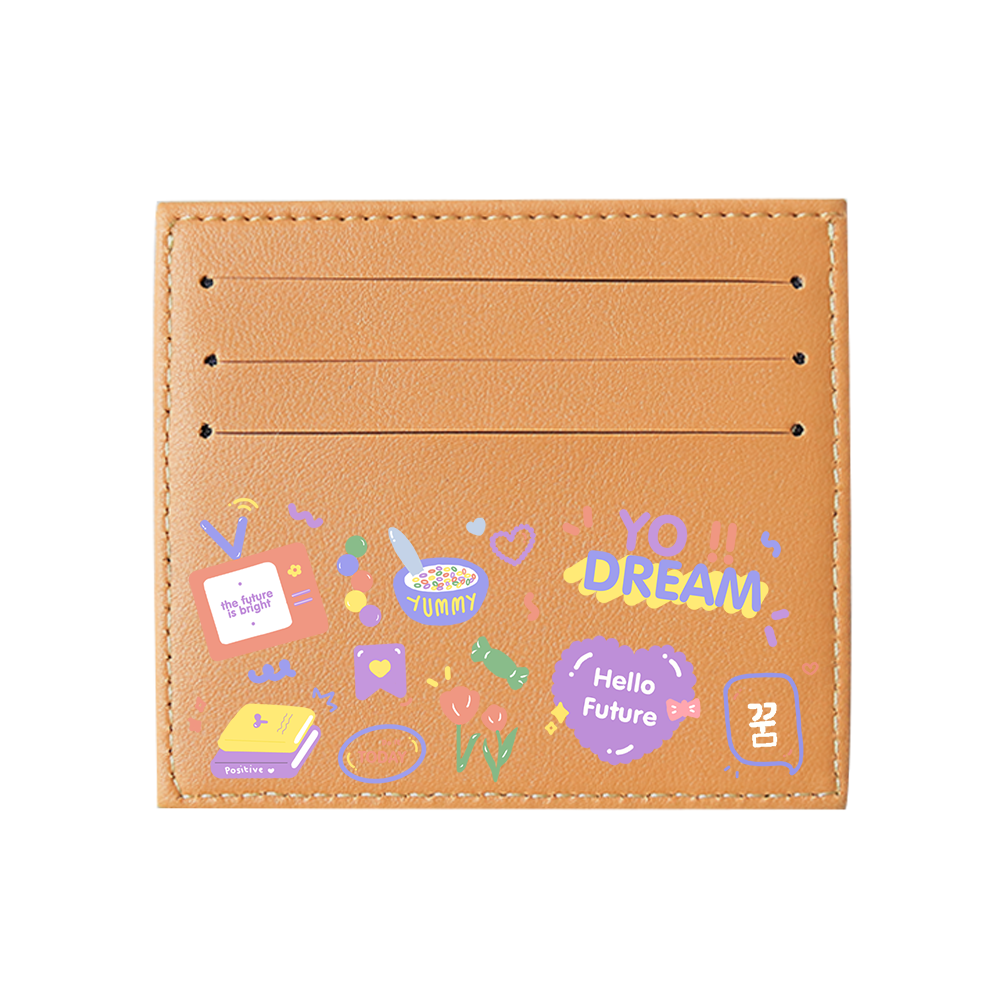 6 Slots Card Holder - Hello Future