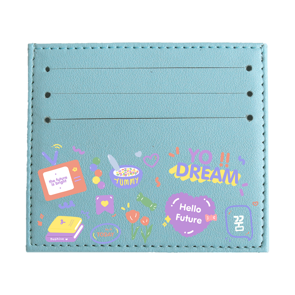 6 Slots Card Holder - Hello Future