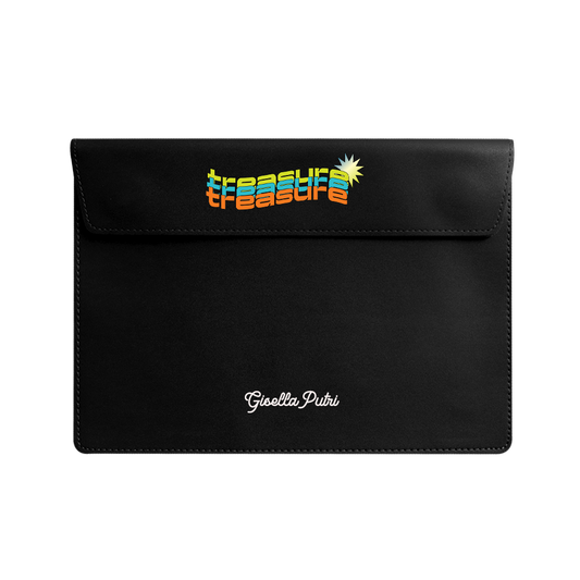 Vegan Leather Sleeve - Hello Treasure