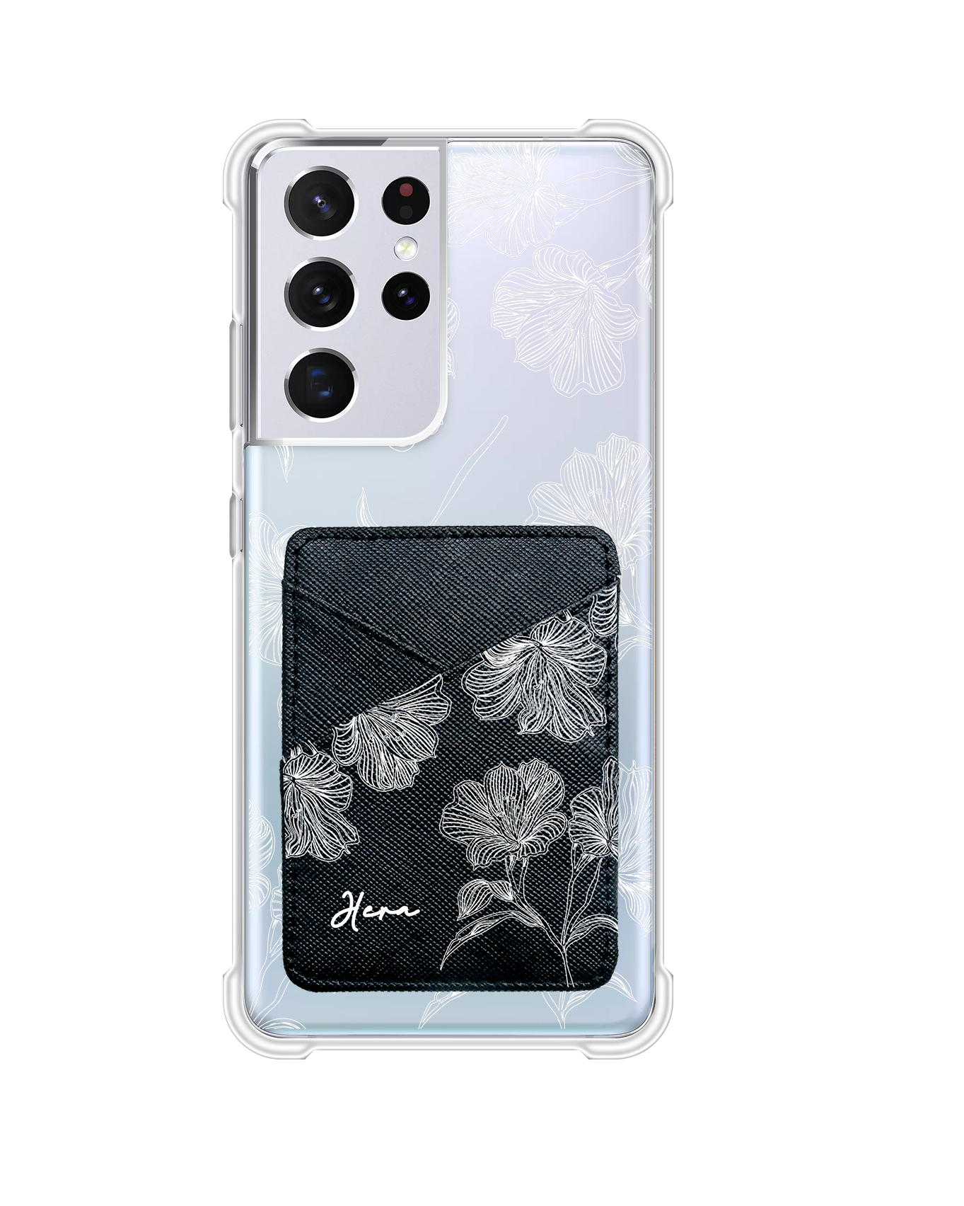 Android Phone Wallet Case - Hibiscus Flower