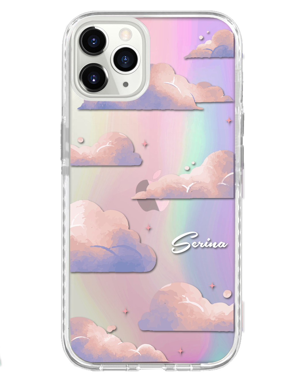 iPhone Rearguard Holo - Pastel Clouds