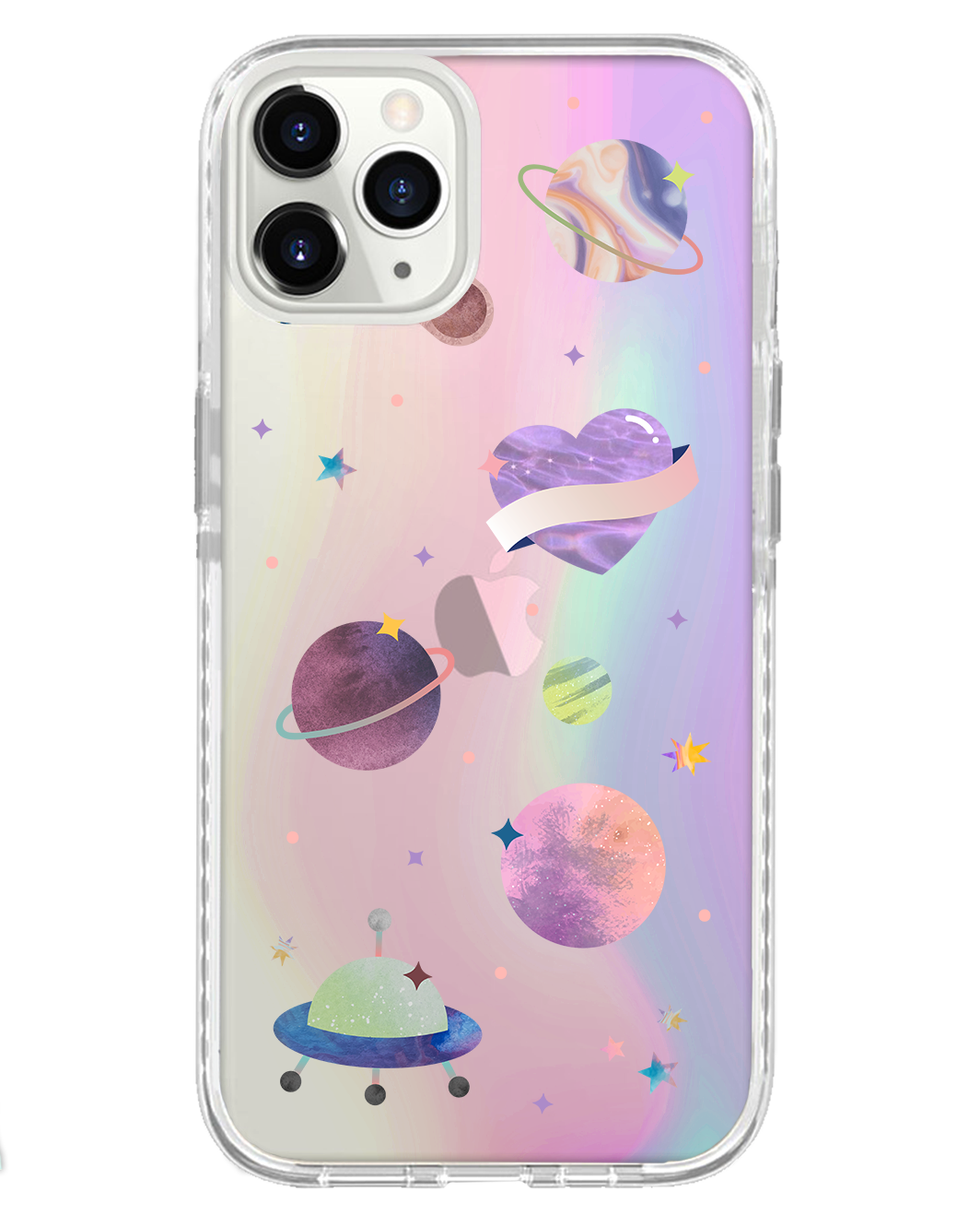 iPhone Rearguard Holo - Pink Planet