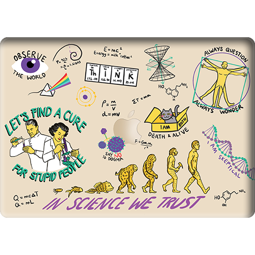 MacBook Snap Case - In Science We Trust