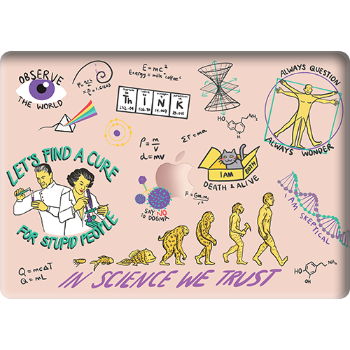 MacBook Snap Case - In Science We Trust