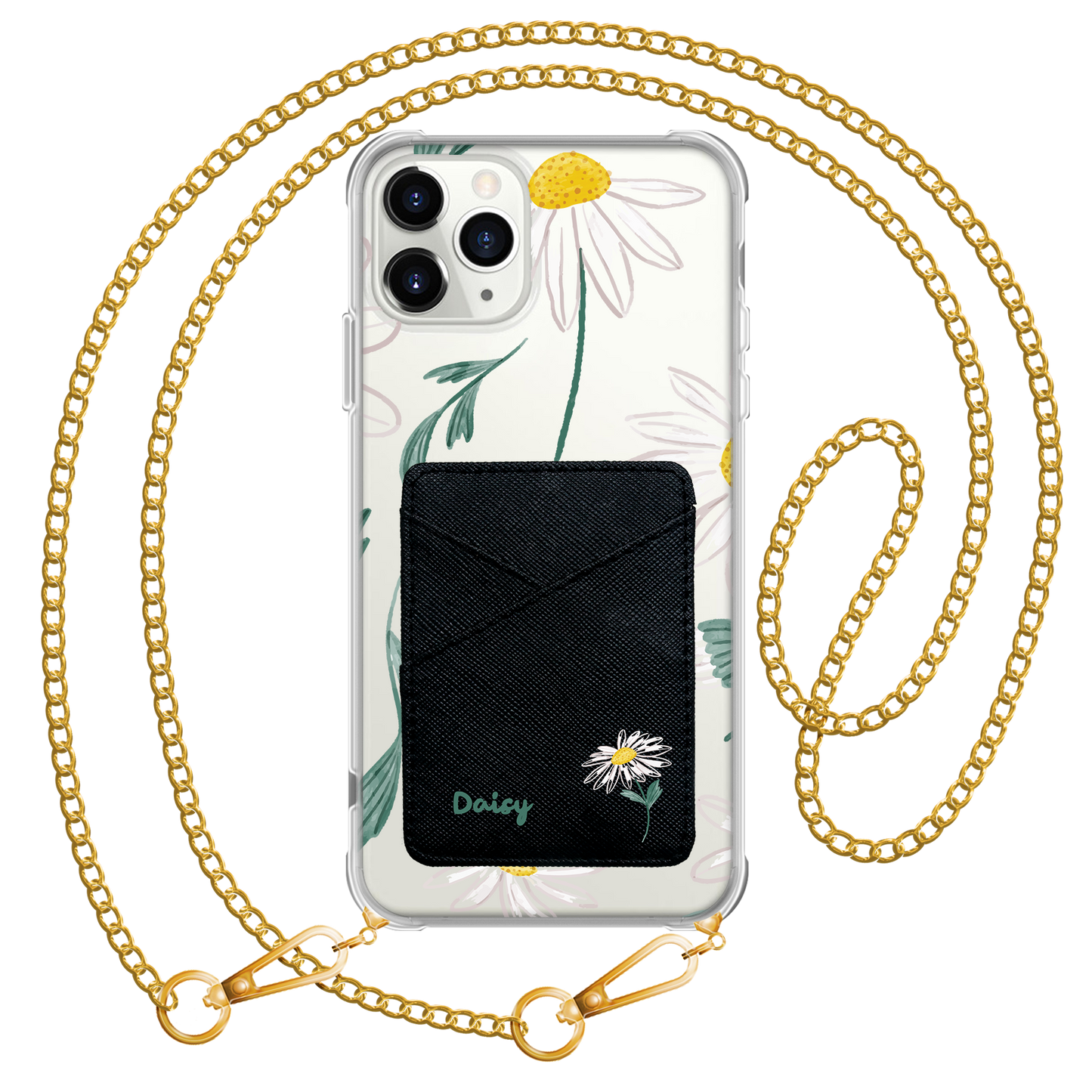 iPhone Phone Wallet Case - April Daisy 1.0