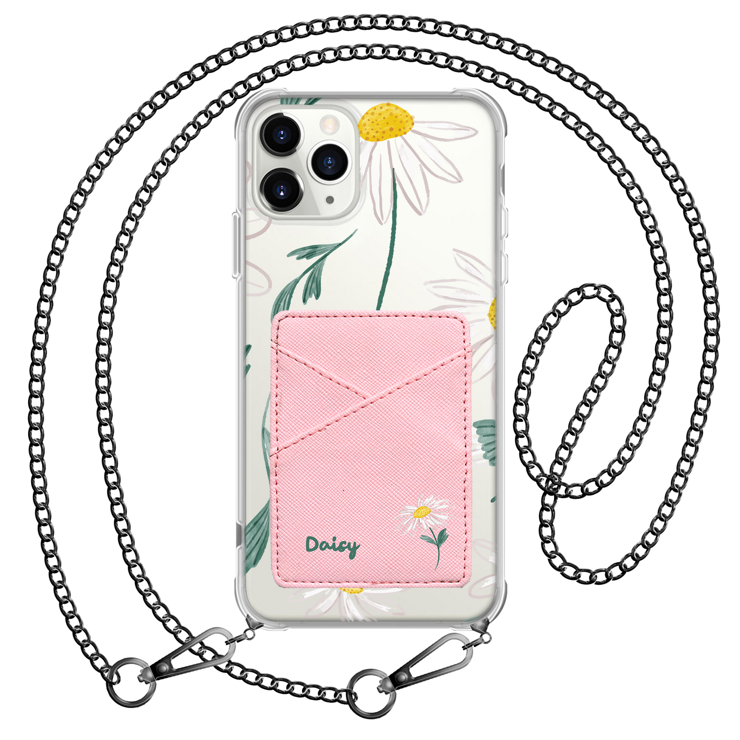 iPhone Phone Wallet Case - April Daisy 1.0