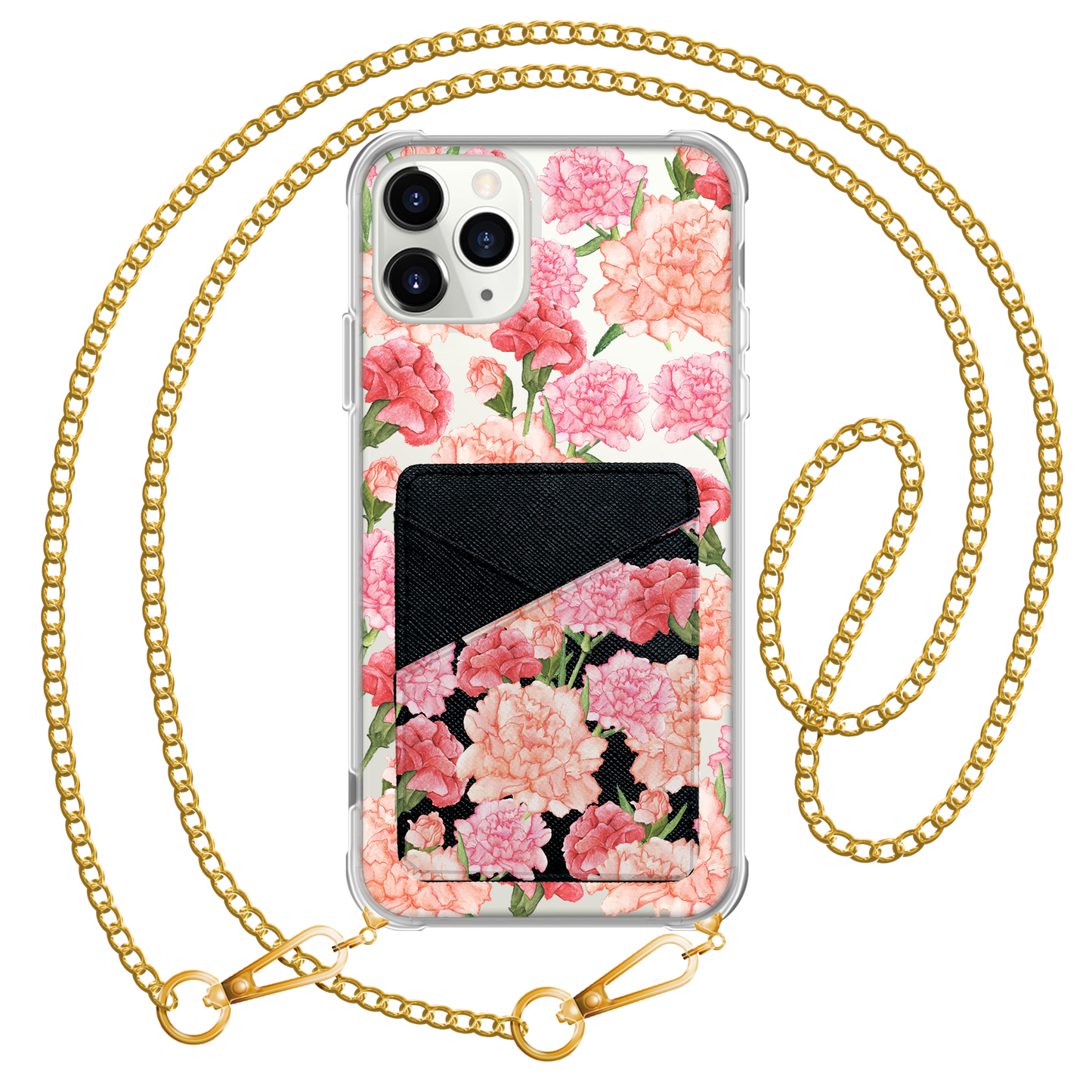 iPhone Phone Wallet Case - January Carnation
