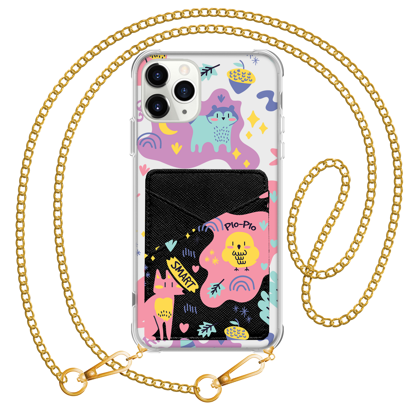 iPhone Phone Wallet Case - Pio n Friends 2.0